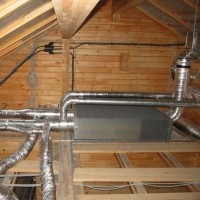 Is it possible to vent ventilation into the attic in a private house? The best arrangement options