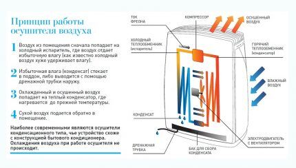 Design and principle of operation of a monoblock pool dehumidifier