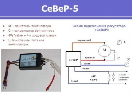 تعليمات لاستخدام وحدة التحكم في سرعة المروحة