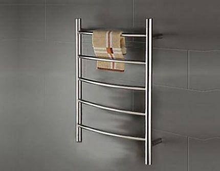 Modernized heated towel rail 