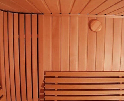 Sauna s pravilnom ventilacijom