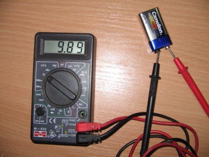 Multimeter with probes