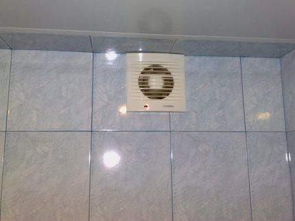 Ispušna ventilacija u WC-u