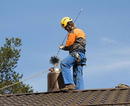 Chimney cleaning