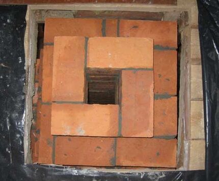 Brick chimney