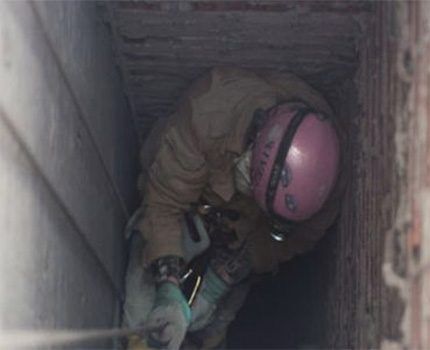 Čišćenje ventilacijskog okna stambene zgrade