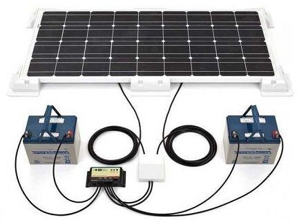 Baterije za solarne panele