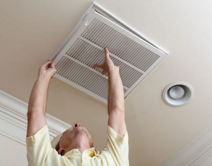 Čišćenje unutarnjeg ventilacijskog sustava