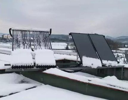 Vakuumski razvodnik pod snijegom