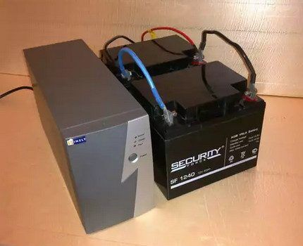 Inverter s baterijom