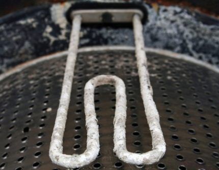 Washing machine heating element