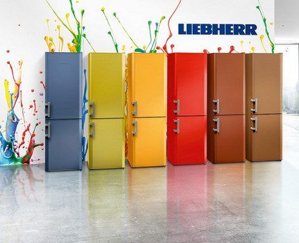 لوحة ألوان ثلاجة Liebherr