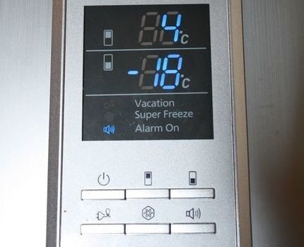 Indikator temperature hladnjaka