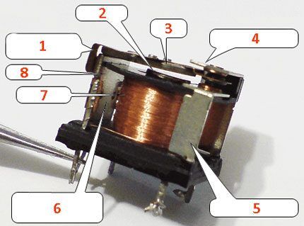 Dizajn elektromagnetskog releja