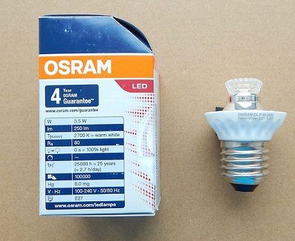 LED svjetiljke E27 iz Osrama