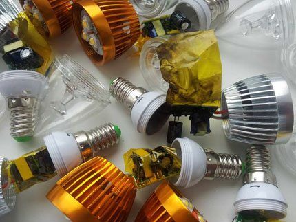 مصابيح LED دون المستوى المطلوب