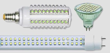 مصابيح LED متنوعة