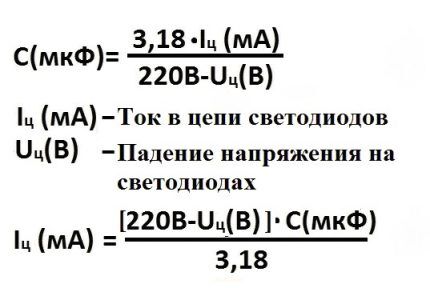 Formula za izračun snage