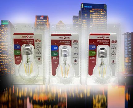 مصابيح خيوط LED Lisma