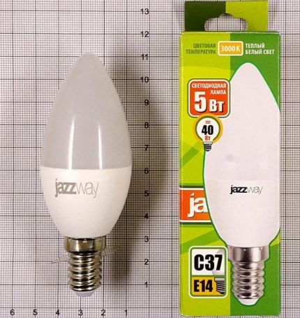 LED lampa JazzWay e14