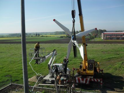 Instalacija vjetroturbine