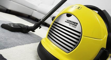 Karcher model usisavača