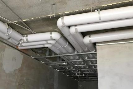 Ugradnja ventilacije od plastičnih cijevi