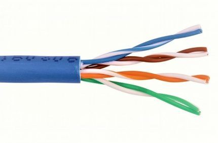 Upletena parica - internet kabel