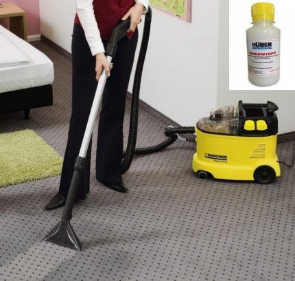 عامل مضاد للرغوة من Huber Schaumstopp للمكانس الكهربائية Karcher