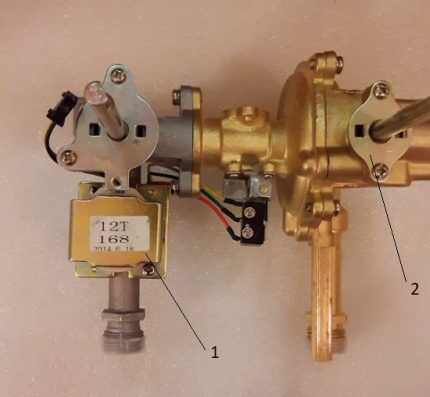 Elektromagnetni ventil plinskog bojlera