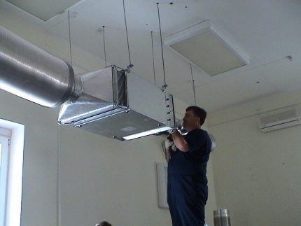 Montaža ventilacijskog sustava