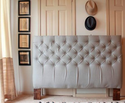 Upholstered headboard